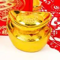 超大金元宝头像图片
