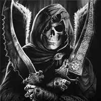 恶魔动漫头像男生冷酷黑白微信头像图片大全
