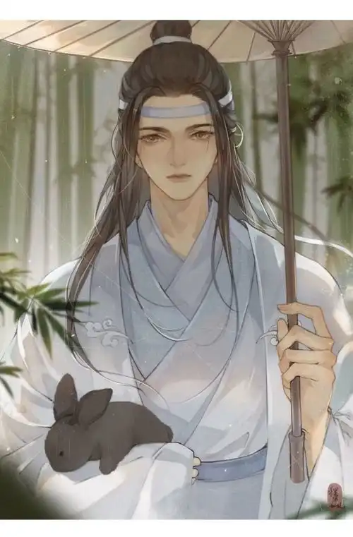 古风美男插画美图目之所及,满目欢喜
