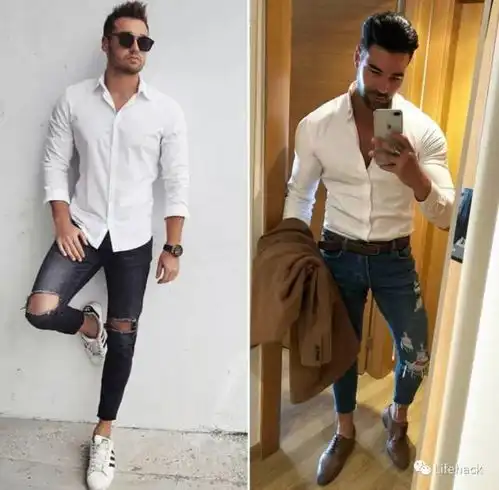 只有猛男才能hold住禁欲系白衬衫,妹子看了想嫁
