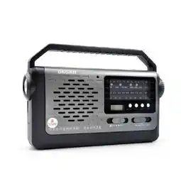 德劲de319a指针收音机台式收音机定时老年人全波段音箱产品图片4
