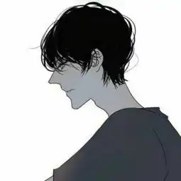二次元男生卡通头像撩妹少年
