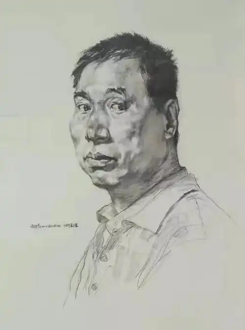 素描头像成长记
