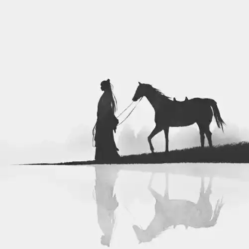 江湖气息的古风头像
