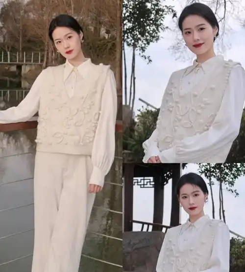 白衬衫就是穿不腻挑战清爽气质风格,春季照着她们这样搭准没错
