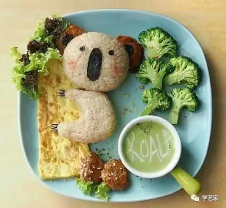 爱心早餐,餐桌上的童话
