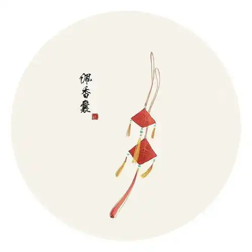 香囊是女孩子的专属浪漫贾宝玉男孩子也爱呀
