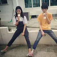 默契的情侣头像我们是默契的一对
