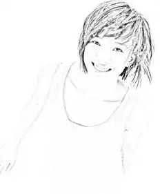 素描短发怎么画
