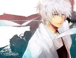 求一张银发的冷酷动漫男生头像
