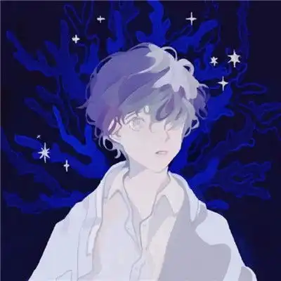 阳光动漫二次元男生头像男生冷酷动漫qq头像
