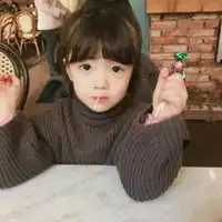 可爱的头像女生呆萌小孩微信头像图片大全
