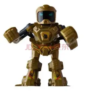 小男孩大战机器人
