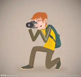 摄影的男子图片
