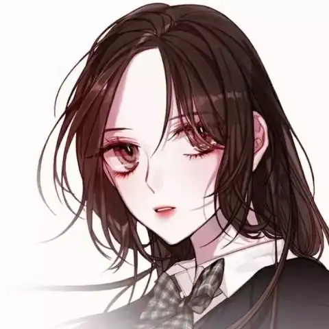 二次元情侣头像他是否爱你如初
