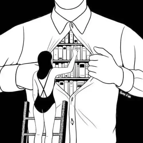 30张人性漫画,每一张都毛骨悚然
