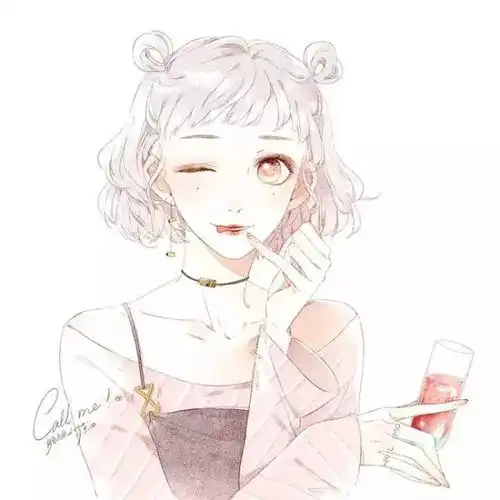 多想你就在身边,多想你就在眼前三人闺密动漫头像
