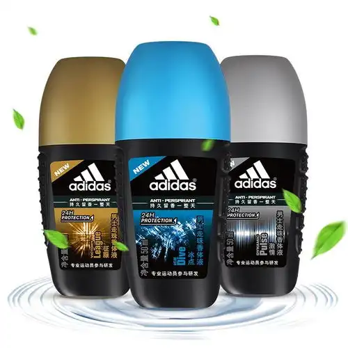原价59.90现价49.90阿迪达斯adidas男士香氛走珠套装冰点走珠50ml激情走珠50ml征服走珠50ml送男朋友