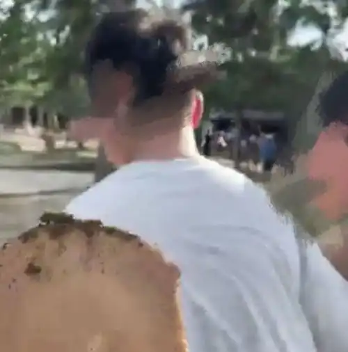 游客喂奈良鹿大便仙贝日本网友怒了,又一对母子喂鹿大便仙贝被人现场怒怼
