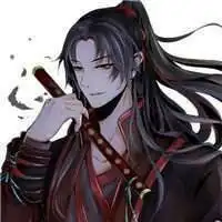 紫色古风唯美男头像微信头像图片大全
