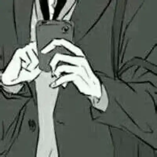 黑白情侣头像男
