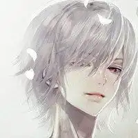 流泪微笑的动漫头像男生微信头像图片大全
