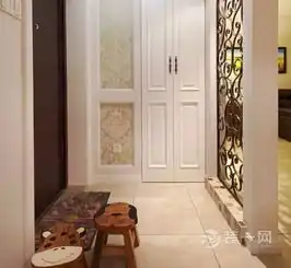 进门就感受到美好徐州装修网小户型玄关装修设计
