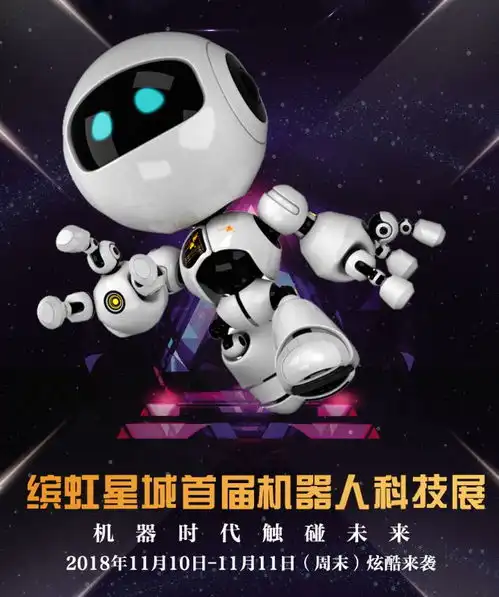 周末去哪儿缤虹星城首届机器人科技展酷炫来袭
