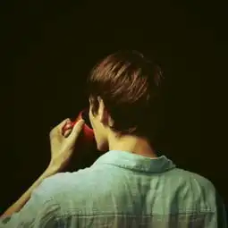 韩流男头像背影