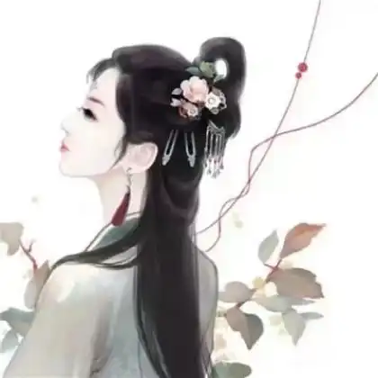 好看唯美最迷人的古风动漫情侣头像一男一女图片
