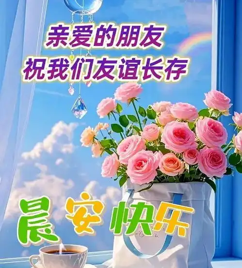 清晨祝福万事顺,微信问候送吉祥阳光温馨早安祝福短信发老同学
