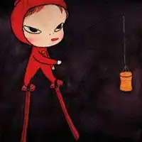 诡异大头娃娃个性头像别用你那小眼神看着我个性头像
