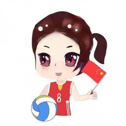 关于国庆动漫情侣头像超萌版手拿五星红旗一男一女
