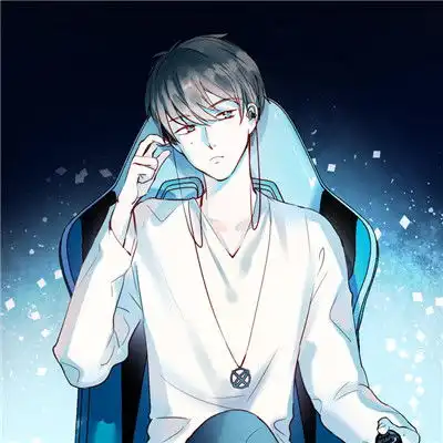 微信最新个性男生动漫二次元男生头像
