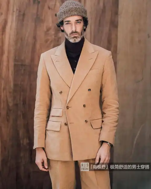 ins博主秋冬男士基本款高级色
