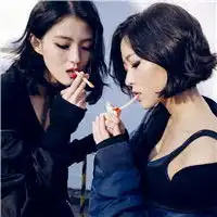 个性抽烟女生头像,抽的是心情,是回忆
