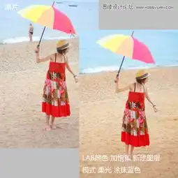 对人像照片全面精修调色磨皮处理的ps技巧
