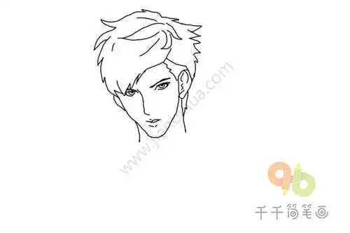 q版吴亦凡简笔画图片教程
