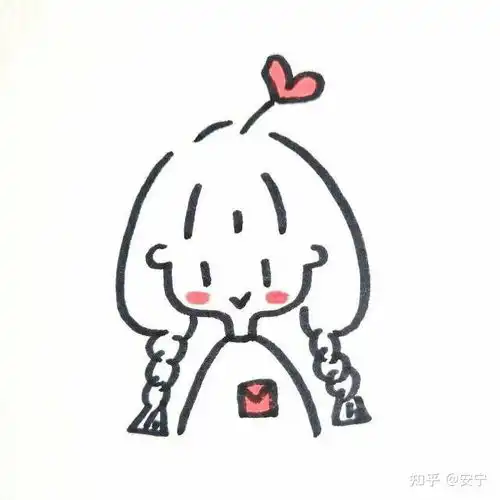 有没有哪些简单可爱的小人简笔画
