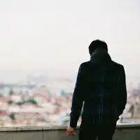 微信头像男沧桑背影图片微信头像图片大全
