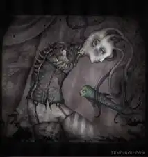 阴暗之美有一组风格诡异的图
