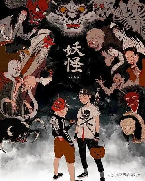 插画丨干净利落的炫酷感日系不良少年图鉴
