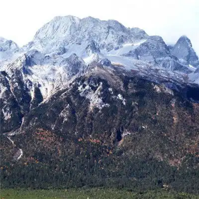 雪山风景头像,送给喜欢用雪山风景做头像的男人
