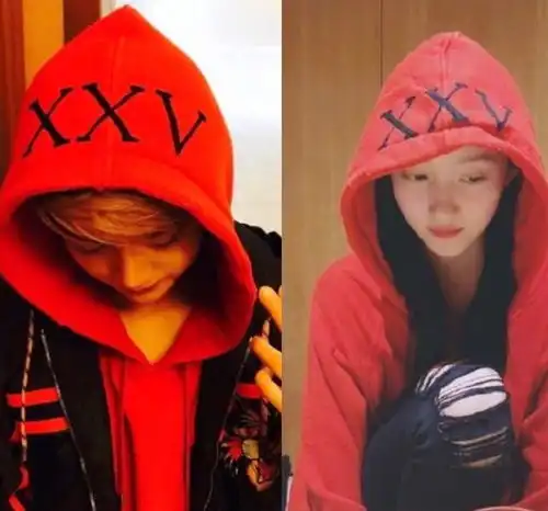 关晓彤穿男友衣服玩自拍,鹿晗晒自制油条,两人是否已同居
