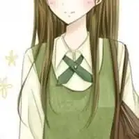 情侣头像女生穿绿色衣服只有半张脸动漫求男生的
