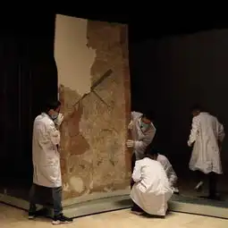 壁上风神,惊世华彩两百平方的北朝壁画昨起山西展出
