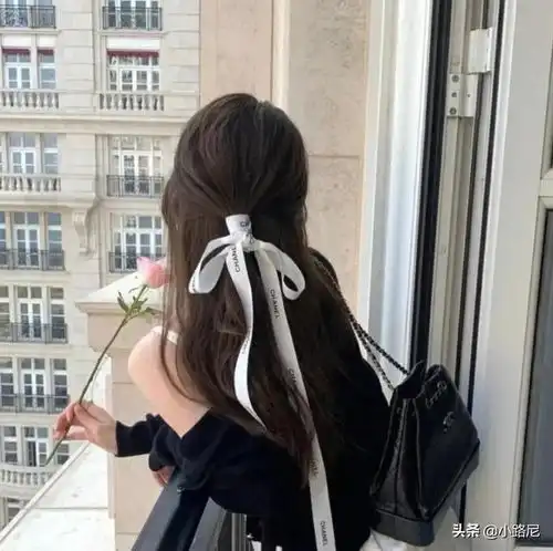 第二十篇好看的背影侧脸头像女生最爱的真人头像,太美了
