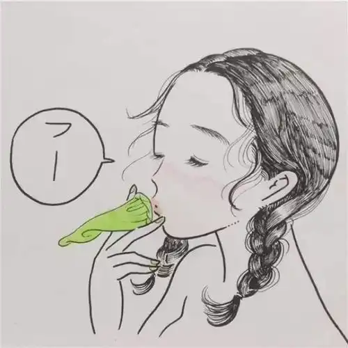 一组女生才能看懂的情色插画
