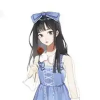 头像女生古风水墨唯美插画图片微信头像图片大全
