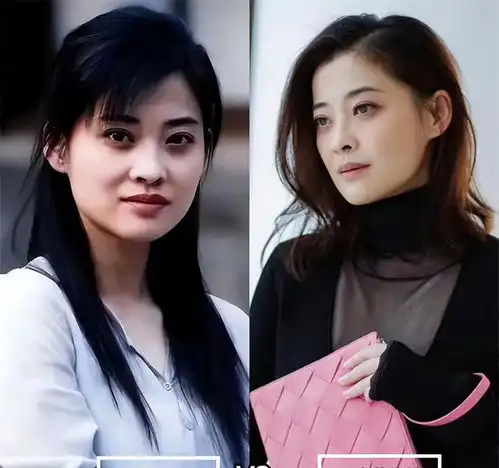 48岁梅婷剪短发模样大变撞脸毛阿敏,和小13岁颖儿同框像同龄人
